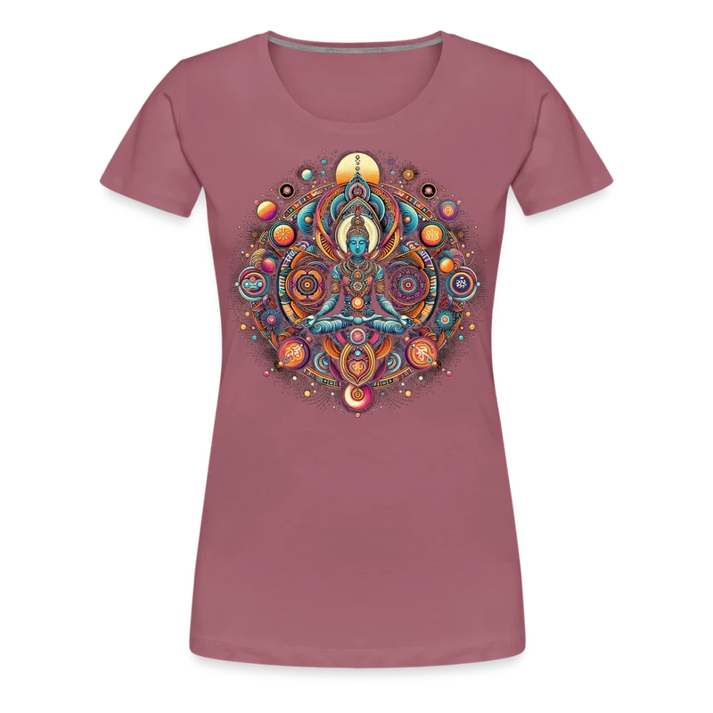 Damen Sommer Top Spirituelles Yoga T-Shirt Rundhals Streetwear lockeres Damentop