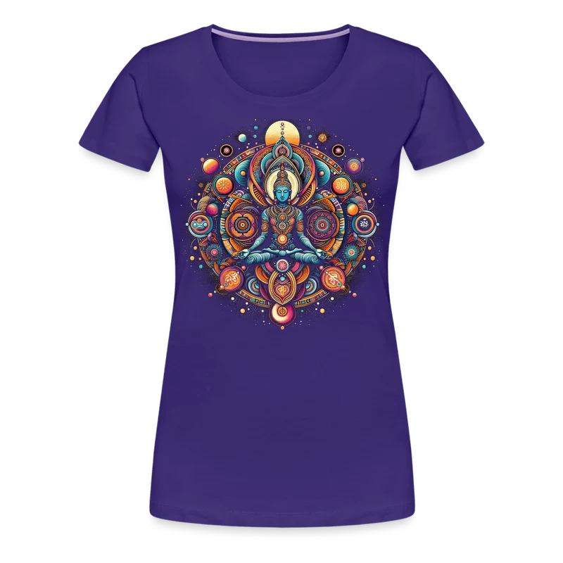 Damen Sommer Top Spirituelles Yoga T-Shirt Rundhals Streetwear lockeres Damentop