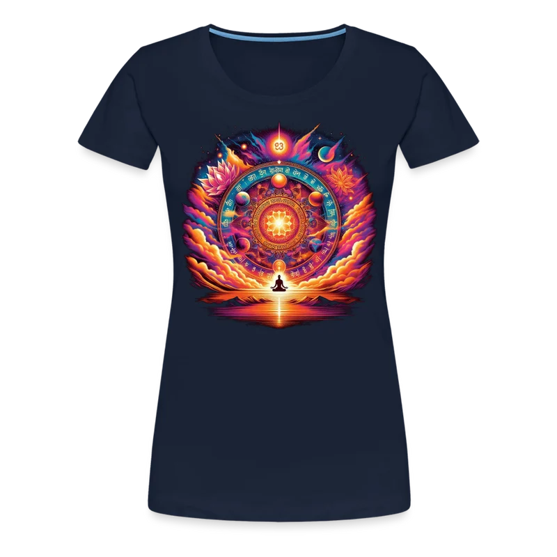 Damen Sommer Top Spirituelles Yoga T-Shirt Rundhals Streetwear lockeres Damentop