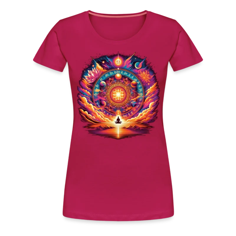 Damen Sommer Top Spirituelles Yoga T-Shirt Rundhals Streetwear lockeres Damentop