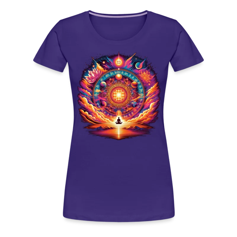 Damen Sommer Top Spirituelles Yoga T-Shirt Rundhals Streetwear lockeres Damentop