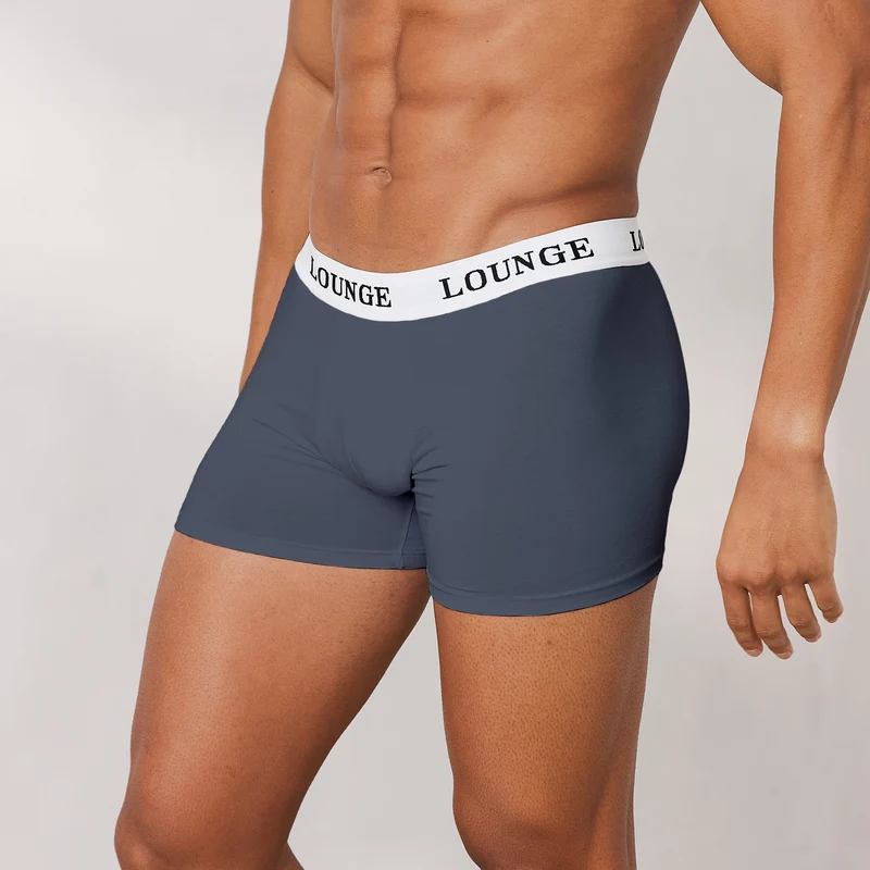 Everyday Herren-Boxer (3er Paket) - Geräuchertes Blau