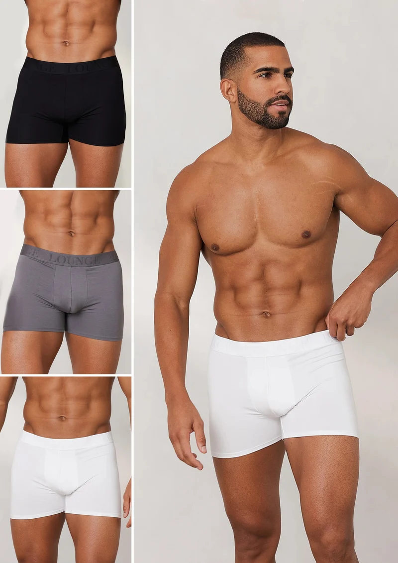 Luxe Herren-Boxer (3er Paket) - Multipack