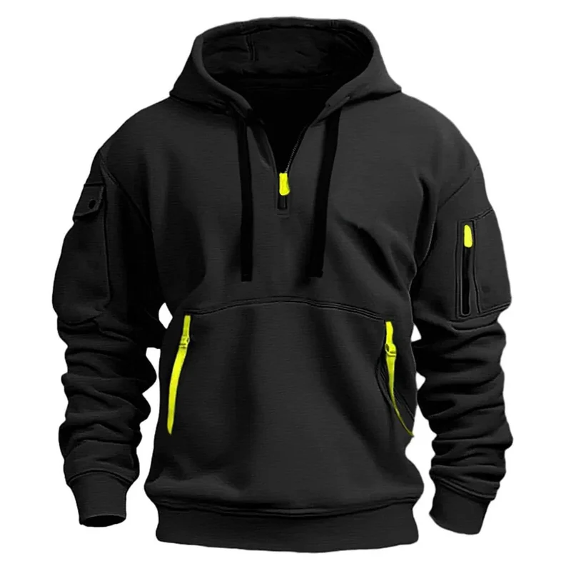 Herren Kapuzenpullover Sweatjacke Hoodie Sweatshirt Pullover Pulli Streetwear