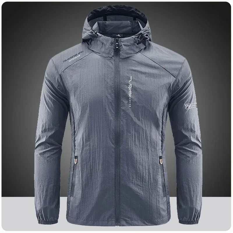 Herren Windbreaker Trekking Jacke Windjacke Outdoor Military Kapuzenjacke Bomber