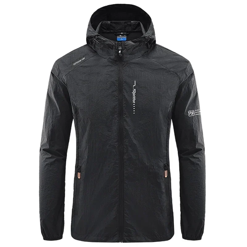 Herren Windbreaker Trekking Jacke Windjacke Outdoor Military Kapuzenjacke Bomber
