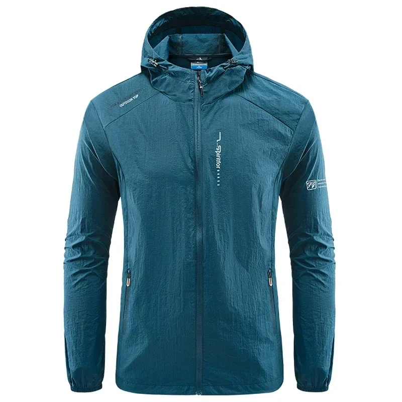 Herren Windbreaker Trekking Jacke Windjacke Outdoor Military Kapuzenjacke Bomber