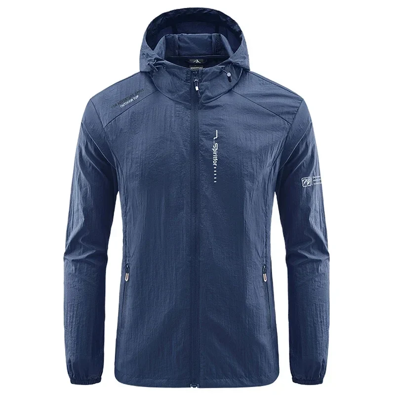 Herren Windbreaker Trekking Jacke Windjacke Outdoor Military Kapuzenjacke Bomber