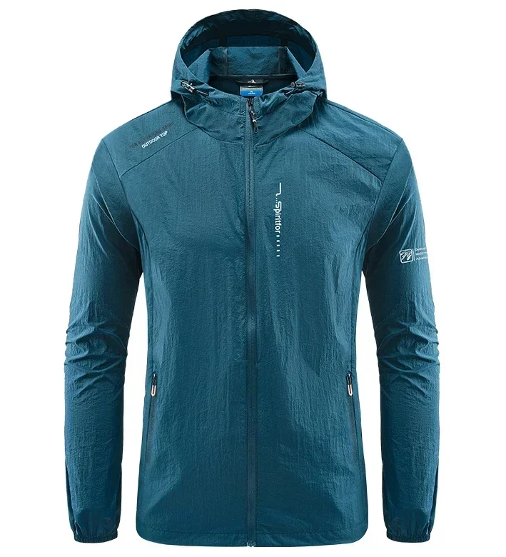 Herren Windbreaker Trekking Jacke Windjacke Outdoor Military Kapuzenjacke Bomber