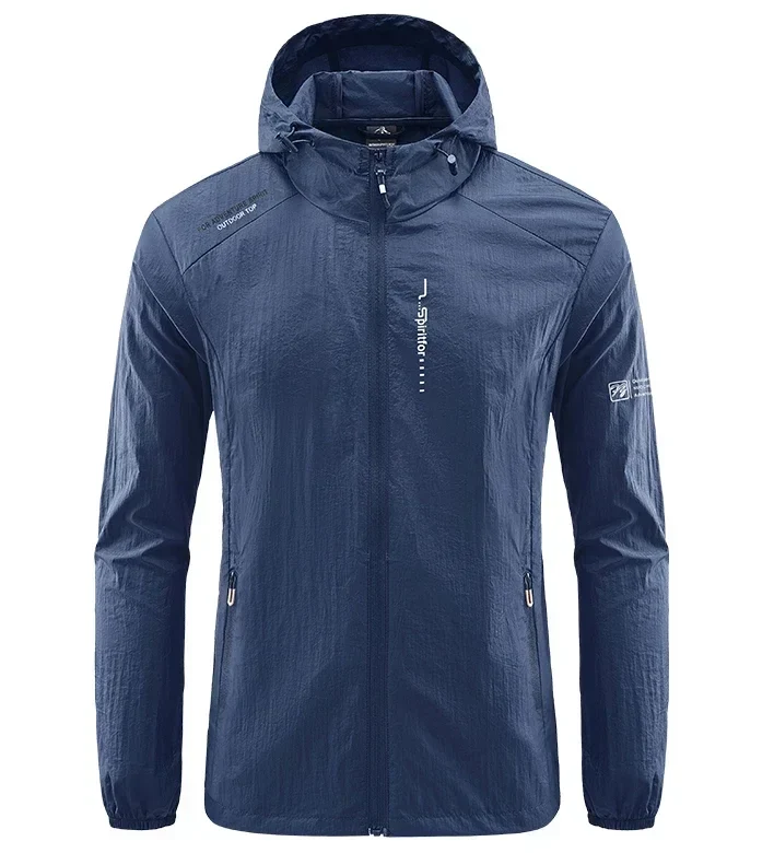 Herren Windbreaker Trekking Jacke Windjacke Outdoor Military Kapuzenjacke Bomber
