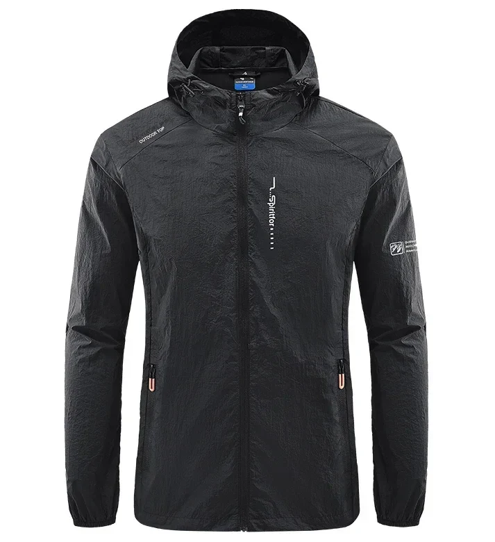 Herren Windbreaker Trekking Jacke Windjacke Outdoor Military Kapuzenjacke Bomber