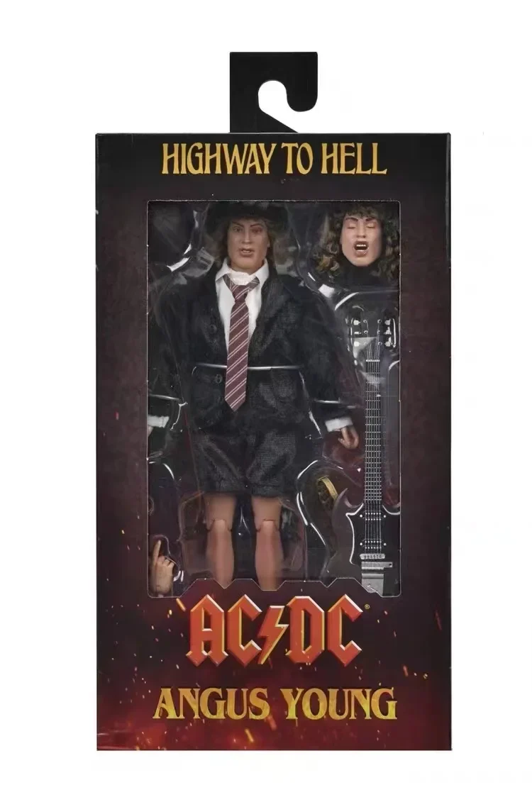 Bon Scott Angus Young Action Figur Model Spielzeug Figuren 18cm Action-figur