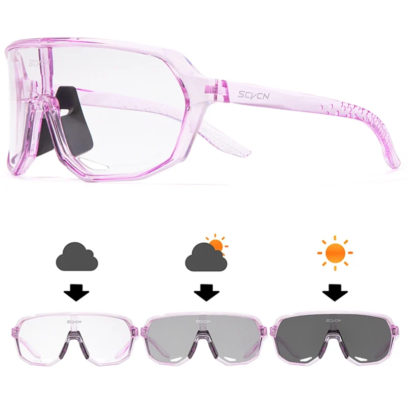 Fahrradbrille Klare Sonnenbrille polarisierte Brille Multi Spiegelbrille UV400