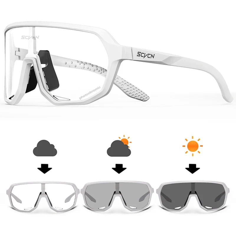 Fahrradbrille Klare Sonnenbrille polarisierte Brille Multi Spiegelbrille UV400