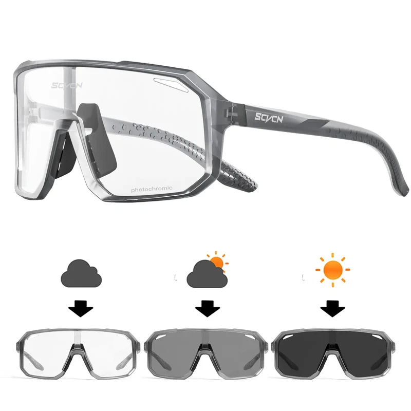 Fahrradbrille Klare Sonnenbrille polarisierte Brille Multi Spiegelbrille UV400