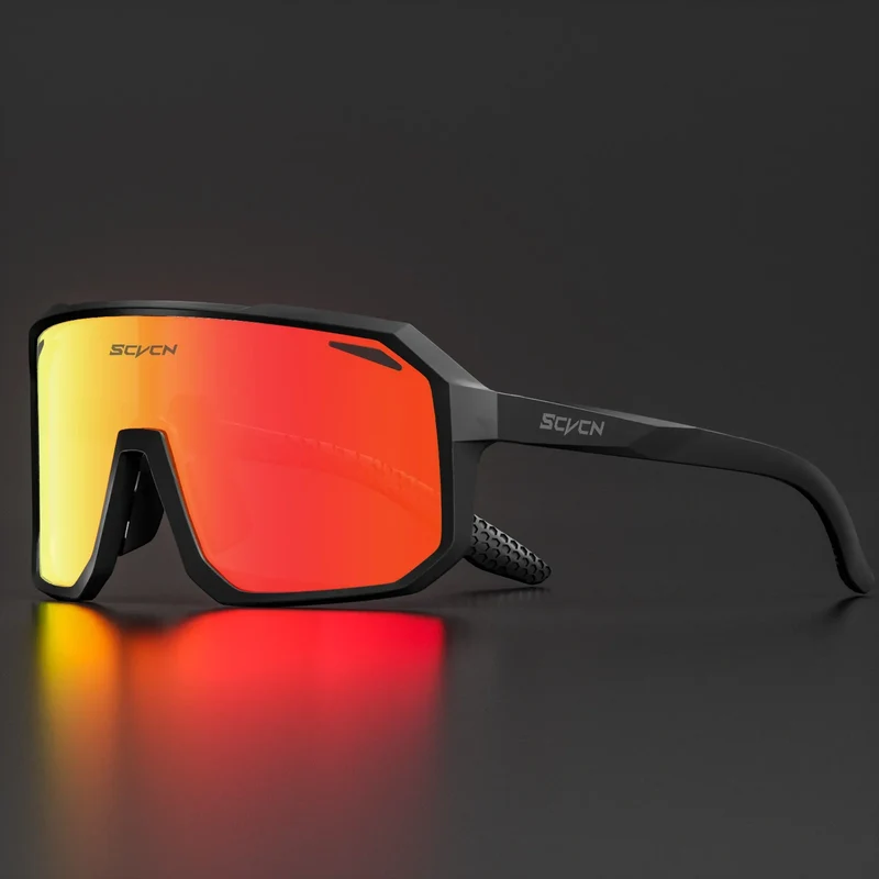 Fahrradbrille Klare Sonnenbrille polarisierte Brille Multi Spiegelbrille UV400
