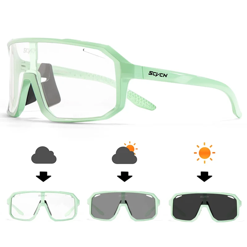 Fahrradbrille Klare Sonnenbrille polarisierte Brille Multi Spiegelbrille UV400