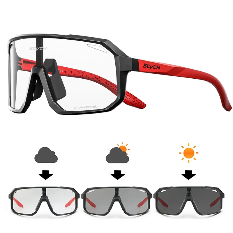 Fahrradbrille Klare Sonnenbrille polarisierte Brille Multi Spiegelbrille UV400