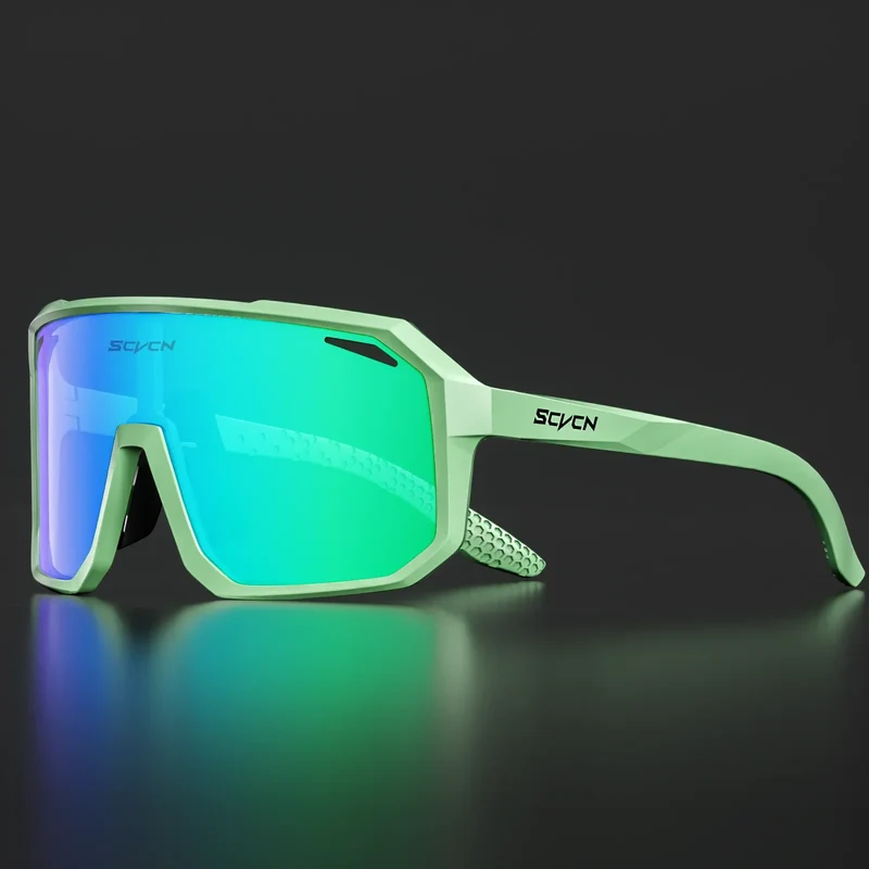 Fahrradbrille Klare Sonnenbrille polarisierte Brille Multi Spiegelbrille UV400