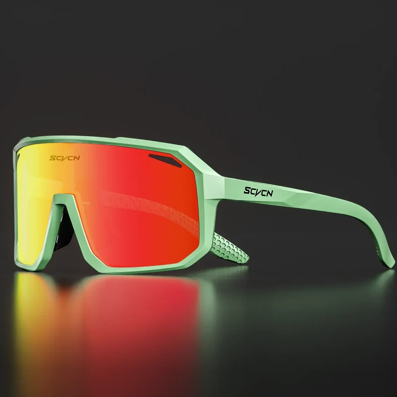 Fahrradbrille Klare Sonnenbrille polarisierte Brille Multi Spiegelbrille UV400