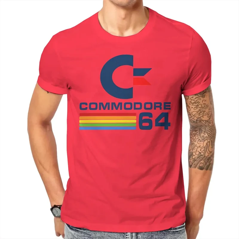 Fashion Herren Commodore 64 T-Shirt Rundhals Unisex Sommer Streetwear Tank Top