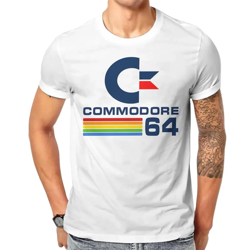 Fashion Herren Commodore 64 T-Shirt Rundhals Unisex Sommer Streetwear Tank Top