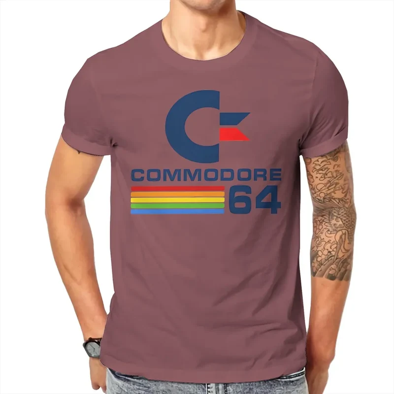 Fashion Herren Commodore 64 T-Shirt Rundhals Unisex Sommer Streetwear Tank Top