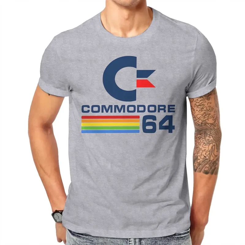 Fashion Herren Commodore 64 T-Shirt Rundhals Unisex Sommer Streetwear Tank Top