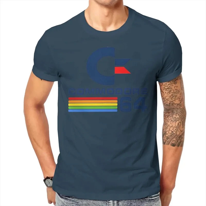 Fashion Herren Commodore 64 T-Shirt Rundhals Unisex Sommer Streetwear Tank Top