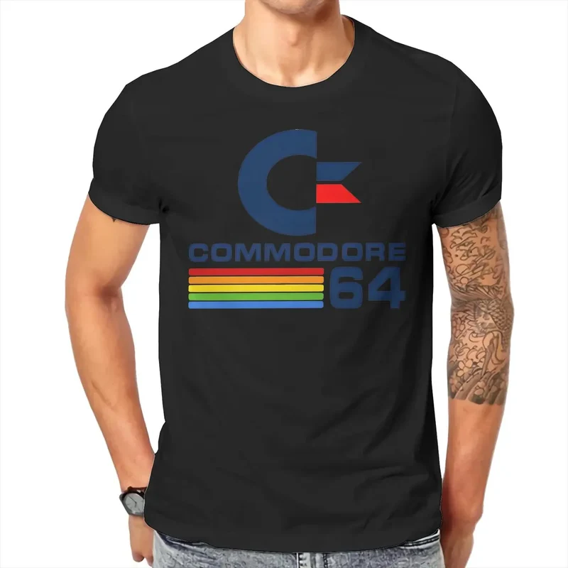Fashion Herren Commodore 64 T-Shirt Rundhals Unisex Sommer Streetwear Tank Top