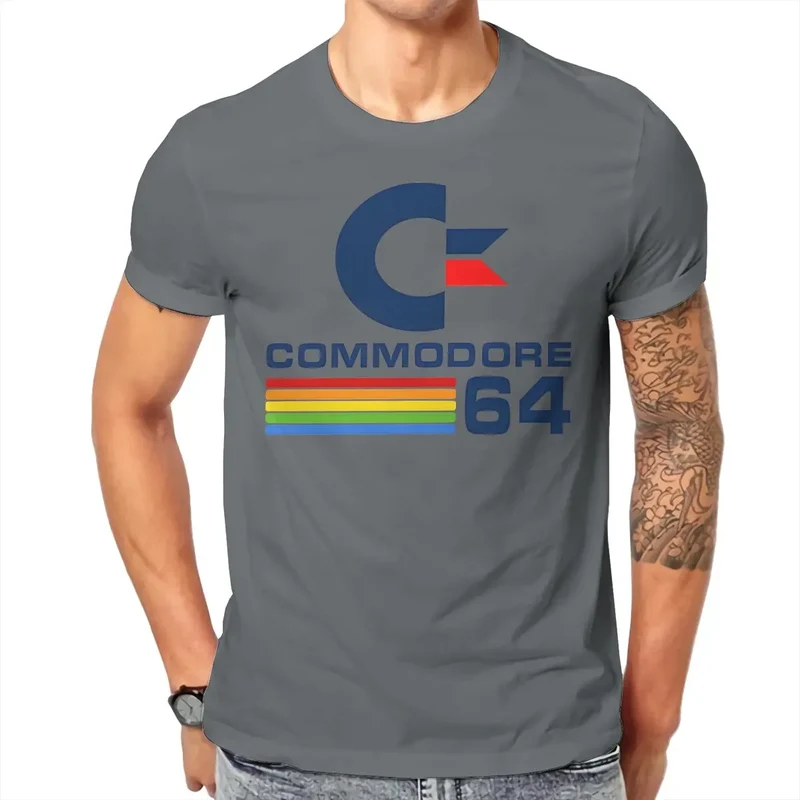 Fashion Herren Commodore 64 T-Shirt Rundhals Unisex Sommer Streetwear Tank Top
