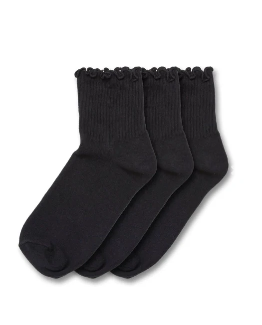UC Ruffle Socks 3-Pack