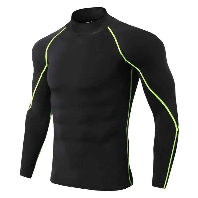 Herren Sport T-Shirt Laufshirt Trikot Kompressionsshirt Funktionsshirt Hemd Top