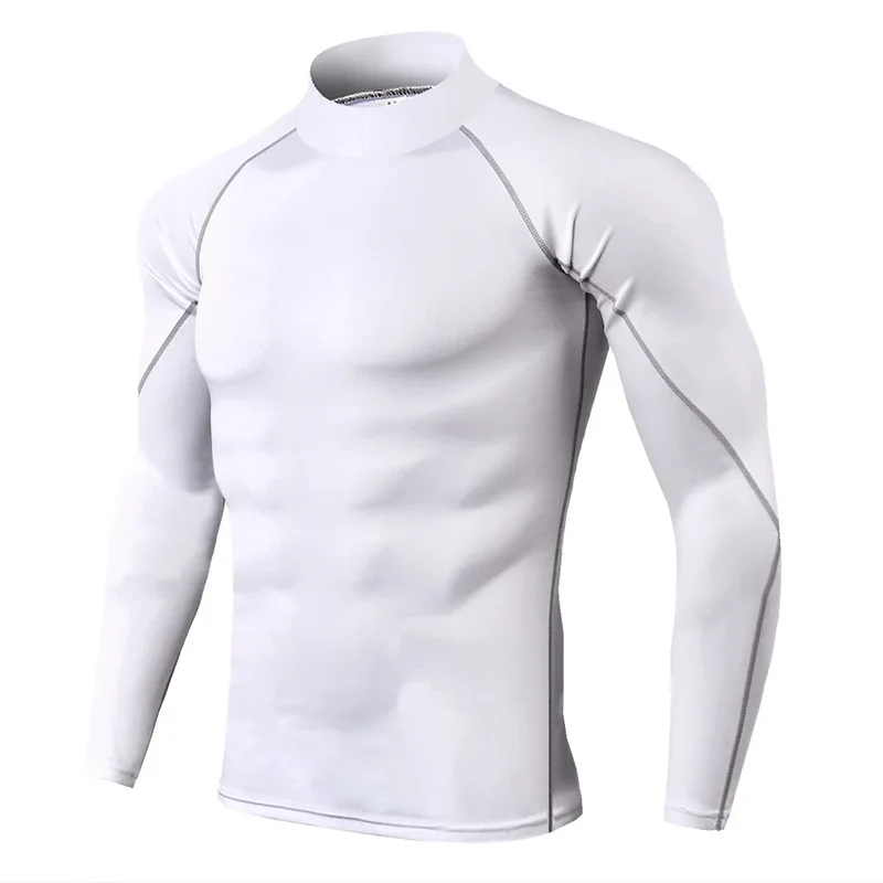 Herren Sport T-Shirt Laufshirt Trikot Kompressionsshirt Funktionsshirt Hemd Top