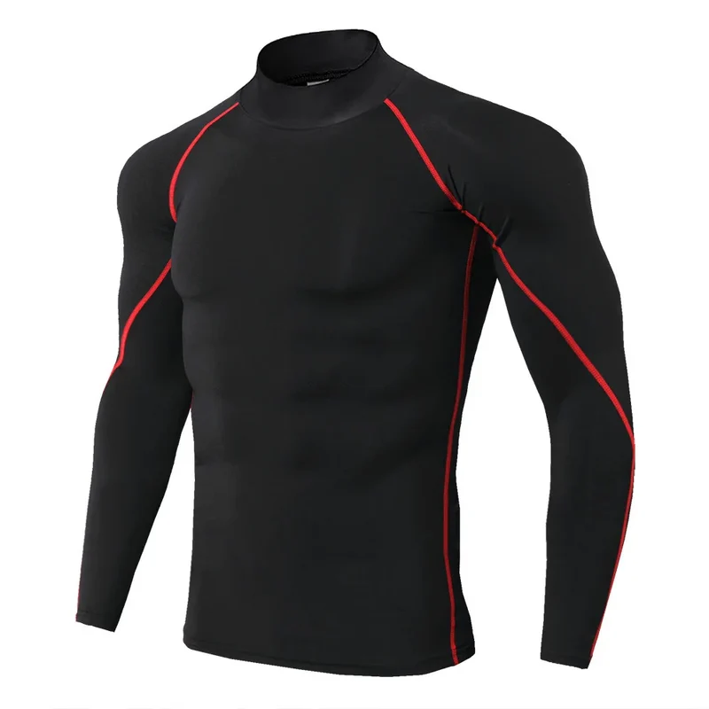 Herren Sport T-Shirt Laufshirt Trikot Kompressionsshirt Funktionsshirt Hemd Top