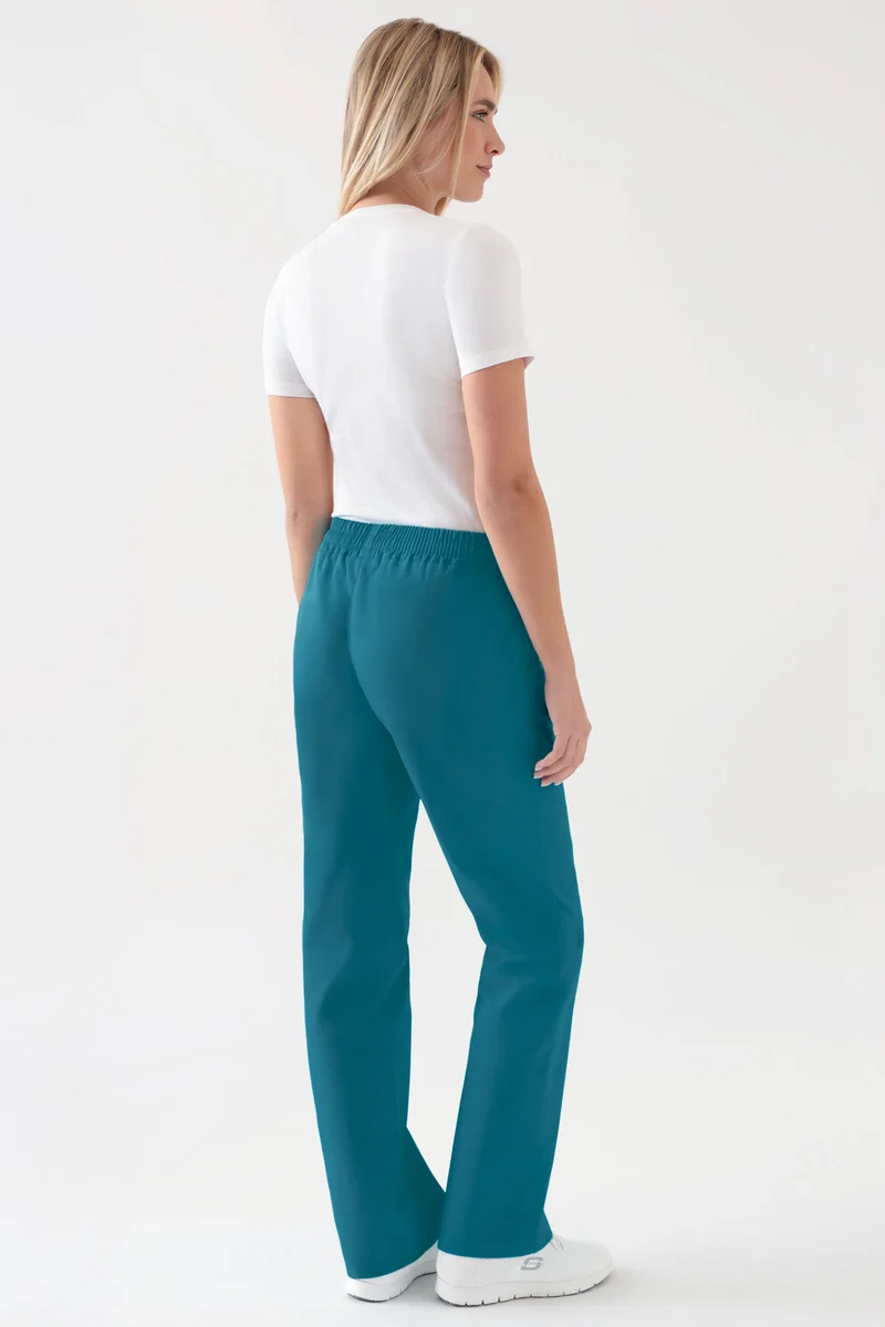 JUST STRONG Hose Damen - Gummibund petrol