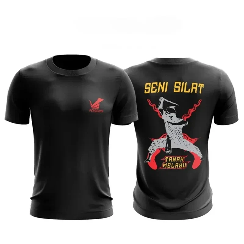 Herren Fashion Muay Thai Boxing T-Shirt Rundhals Unisex Sommer Streetwear
