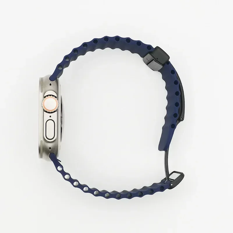 Sport Armband für Apple Watch Series 9 8 7 6 5 4 3 SE Ultra Magnetisch Silikon