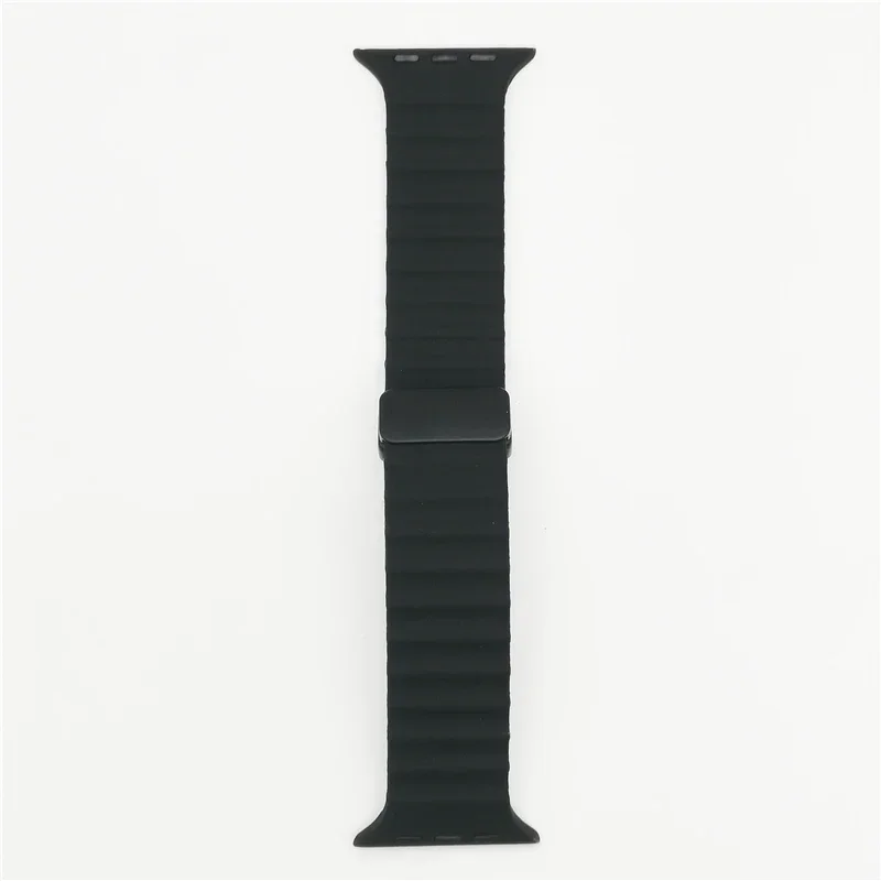Sport Armband für Apple Watch Series 9 8 7 6 5 4 3 SE Ultra Magnetisch Silikon