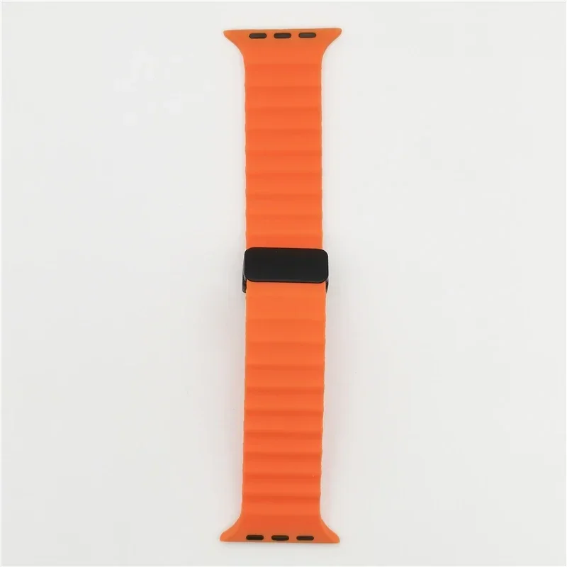 Sport Armband für Apple Watch Series 9 8 7 6 5 4 3 SE Ultra Magnetisch Silikon