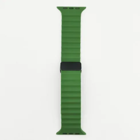Sport Armband für Apple Watch Series 9 8 7 6 5 4 3 SE Ultra Magnetisch Silikon