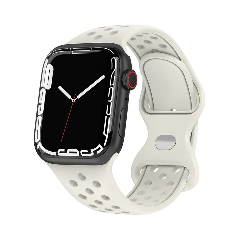 Sport Armband für Apple Watch Series 9 8 7 6 5 4 3 SE Ultra Silikon Band iWatch