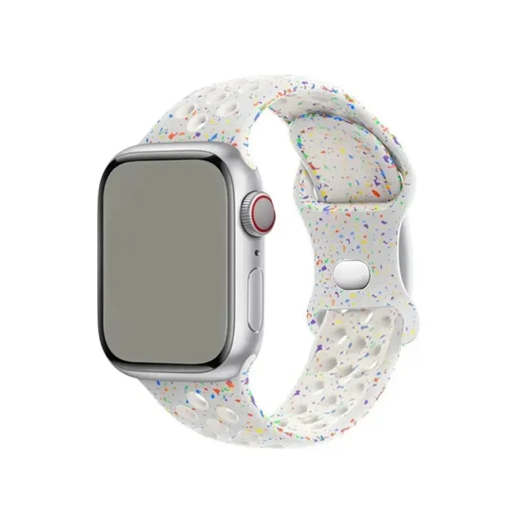 Sport Armband für Apple Watch Series 9 8 7 6 5 4 3 SE Ultra Silikon Band iWatch