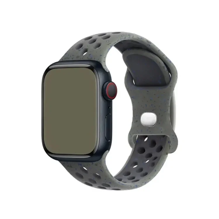 Sport Armband für Apple Watch Series 9 8 7 6 5 4 3 SE Ultra Silikon Band iWatch