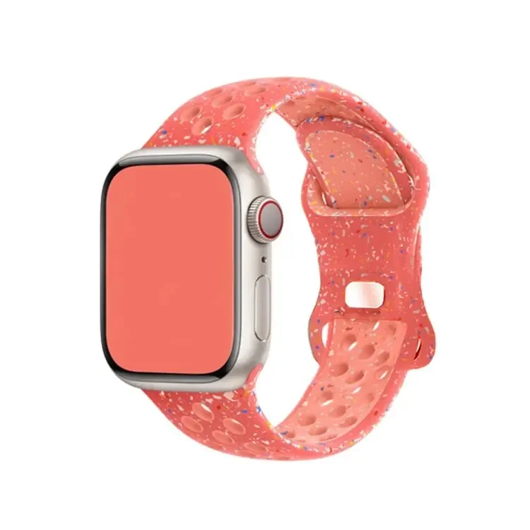 Sport Armband für Apple Watch Series 9 8 7 6 5 4 3 SE Ultra Silikon Band iWatch