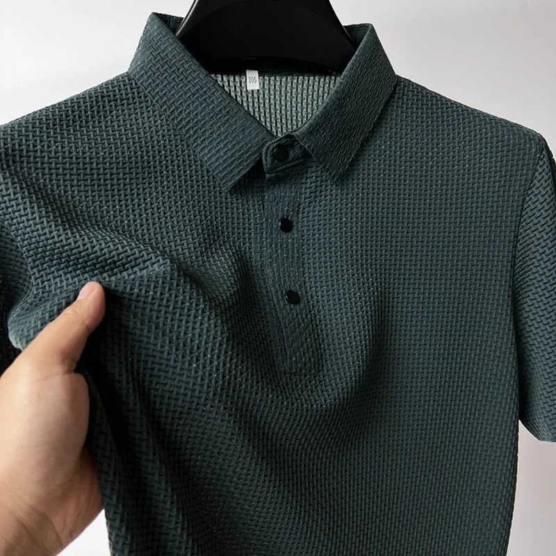 Herren Fashion Poloshirt POLO Shirt T-Shirt Kurzarm Zipper Hemd Polohemd NEU