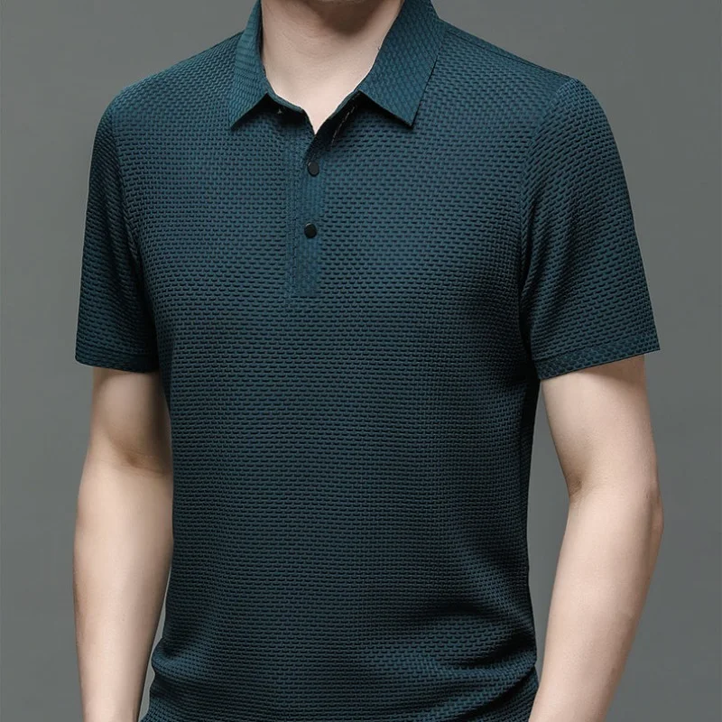 Herren Fashion Poloshirt POLO Shirt T-Shirt Kurzarm Zipper Hemd Polohemd NEU