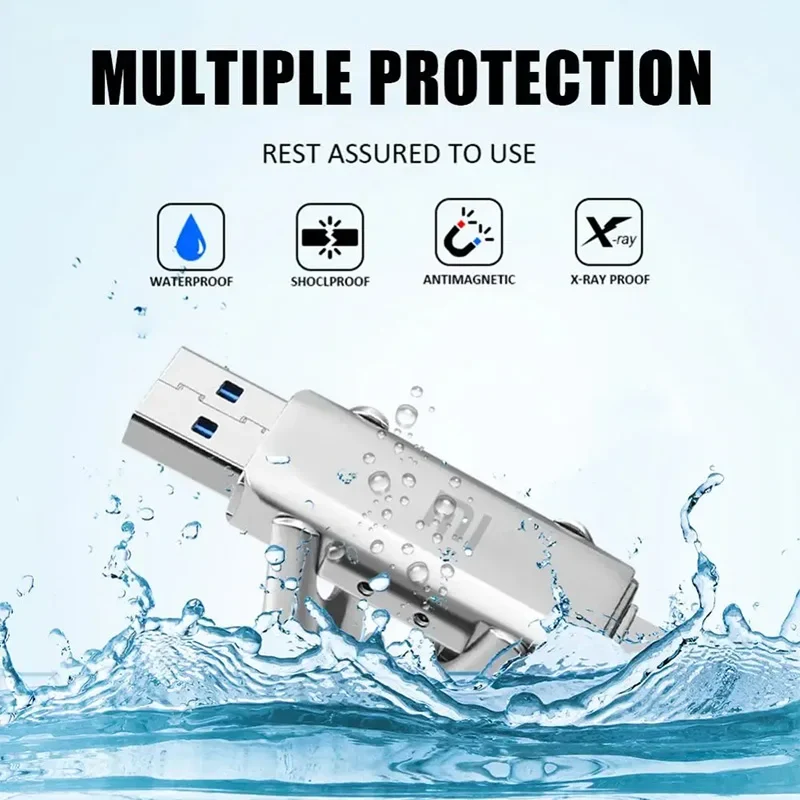 2 In 1 USB Stick 2TB 1TB USB-C Speicherstick Memorystick USB Speicher 256 512GB