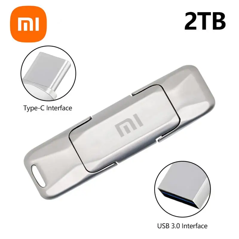 2 In 1 USB Stick 2TB 1TB USB-C Speicherstick Memorystick USB Speicher 256 512GB