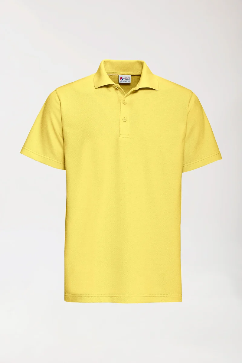 CORE Shirt Unisex - Polokragen gelb